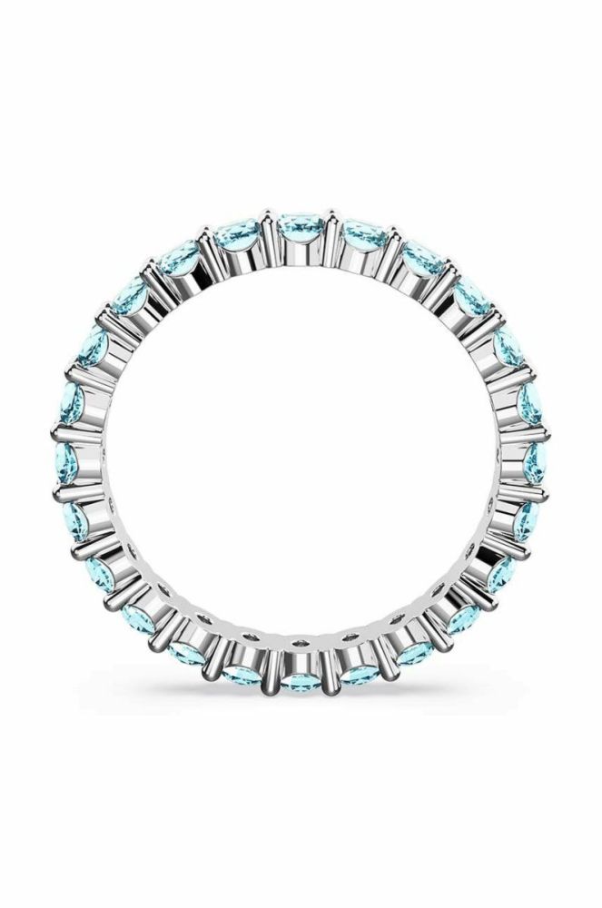 Перстень Swarovski 5658668 MATRIX колір блакитний фото 5