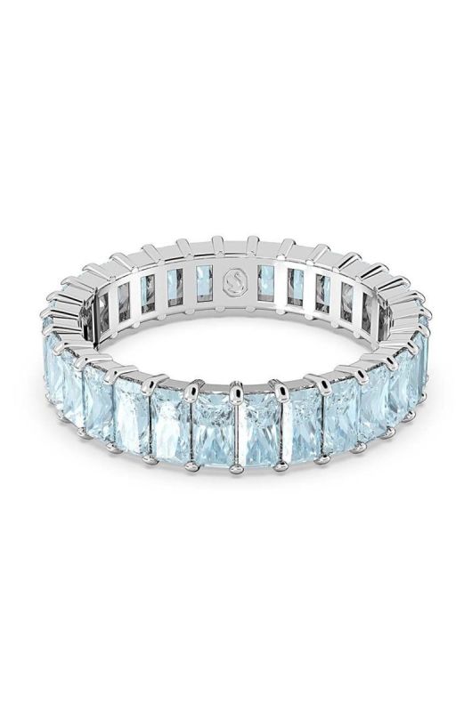 Перстень Swarovski Matrix колір блакитний (3189936)