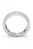 Перстень Swarovski Matrix колір блакитний (3189936)