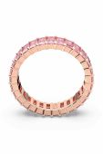 Перстень Swarovski Matrix колір рожевий (2982239)