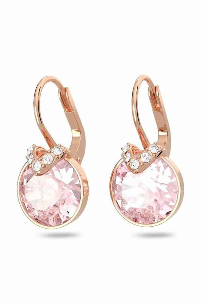 Сережки Swarovski Bella колір рожевий (2981899) фото 2
