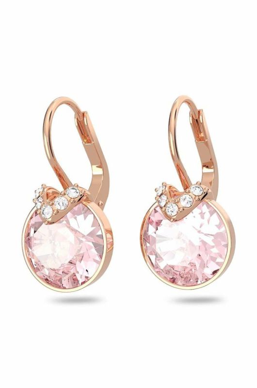 Сережки Swarovski Bella колір рожевий (2981899) фото 2