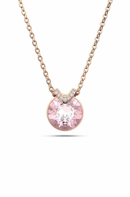 Ланцюжок Swarovski Bella колір рожевий (2982248)
