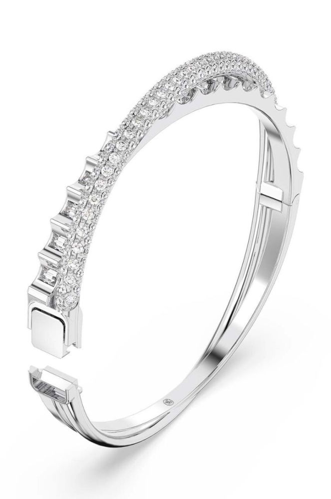 Браслет Swarovski ROTA жіночий колір срібний фото 3