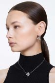 Кольє і сережки Swarovski VOLTA колір срібний