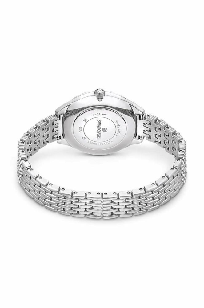 Годинник Swarovski 5644062 ATTRACT жіночий колір срібний фото 3