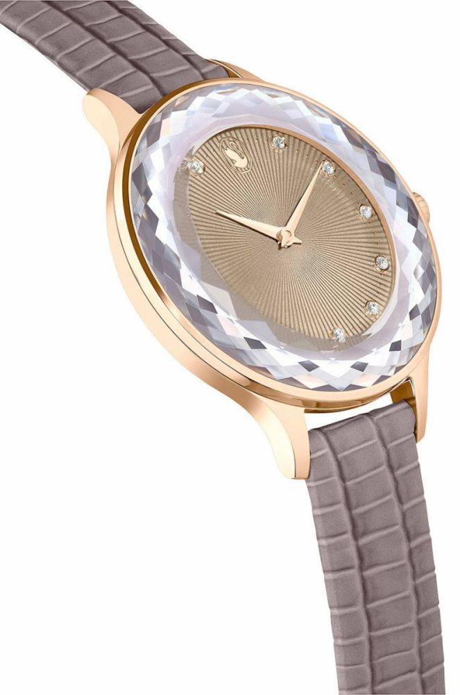 Годинник Swarovski OCTEA NOVA жіночий колір коричневий фото 5
