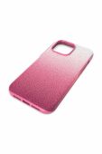 Чохол на телефон Swarovski 5650834 HIGH 14 PRO MAX колір рожевий