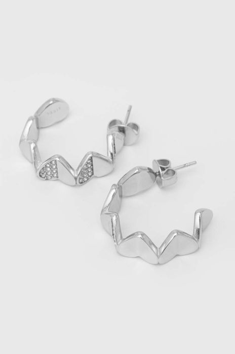 Сережки Guess колір срібний (3068237)