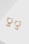 Сережки AllSaints колір золотий (2979380)