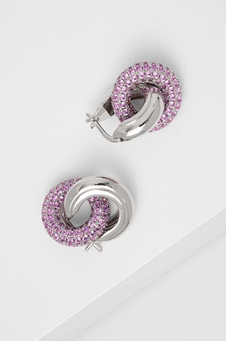 Сережки LUV AJ колір срібний (3320180)