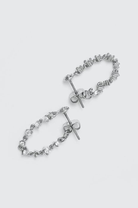 Сережки LUV AJ колір срібний (3320191)