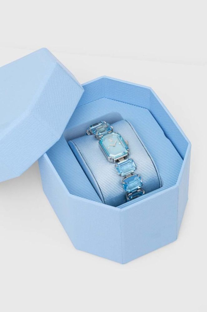 Годинник Swarovski MILLENIA жіночий колір блакитний фото 3