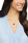 Ланцюжок Swarovski ICONIC SWAN колір чорний (3295569)