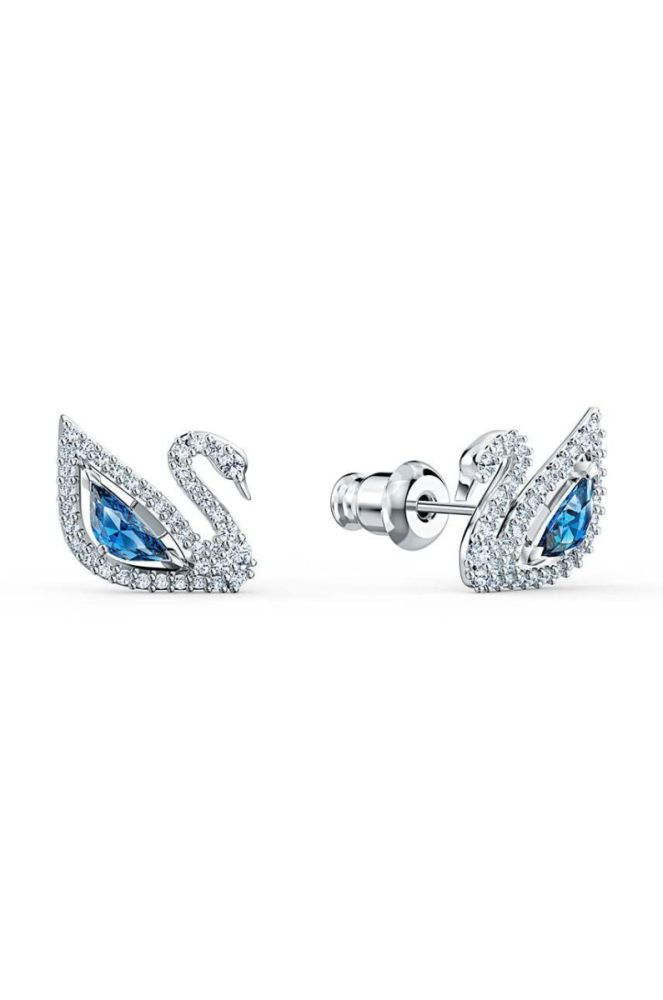 Кольє і сережки Swarovski SS TE DAZZLING SWAN колір срібний фото 2