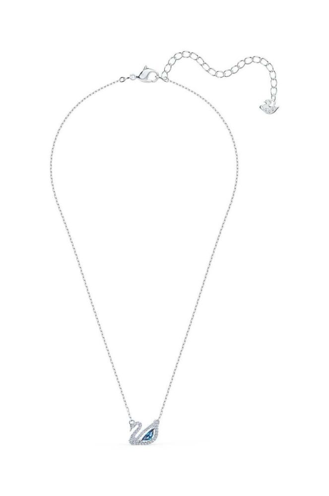 Кольє і сережки Swarovski SS TE DAZZLING SWAN колір срібний фото 3