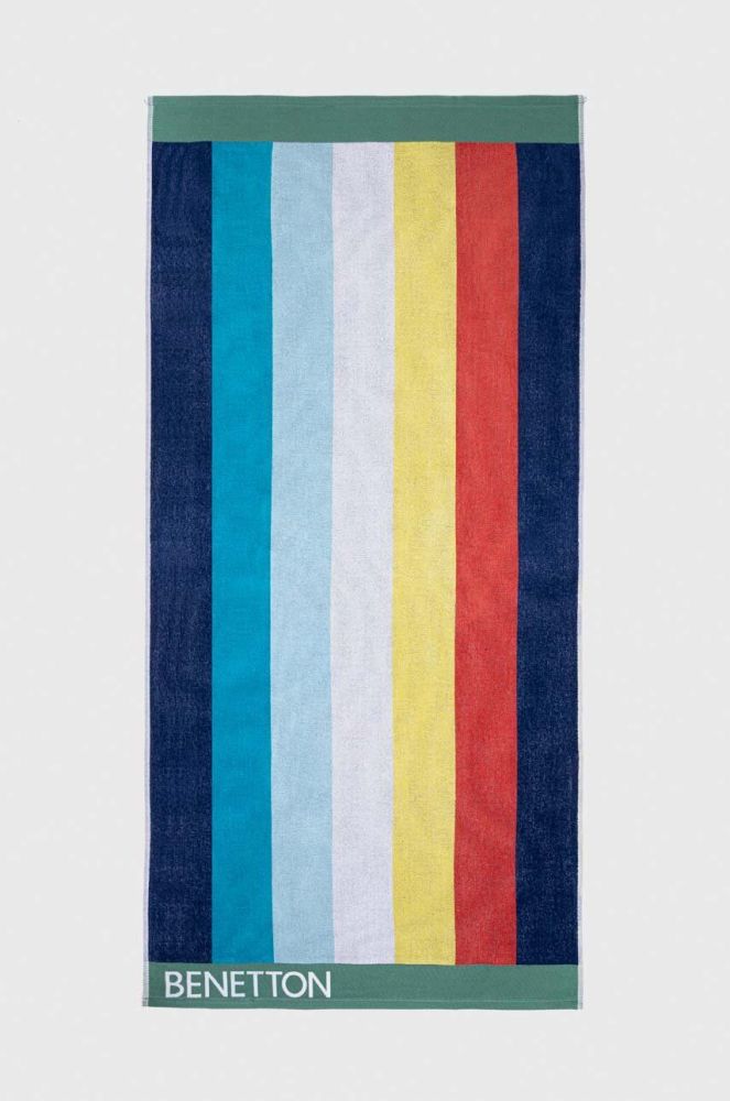 Дитячий бавовняний рушник United Colors of Benetton колір барвистий (3274827)