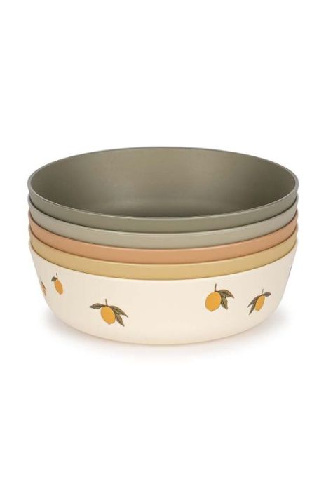 Дитяча миска Konges Sl?jd 5-pack колір барвистий (3260319)