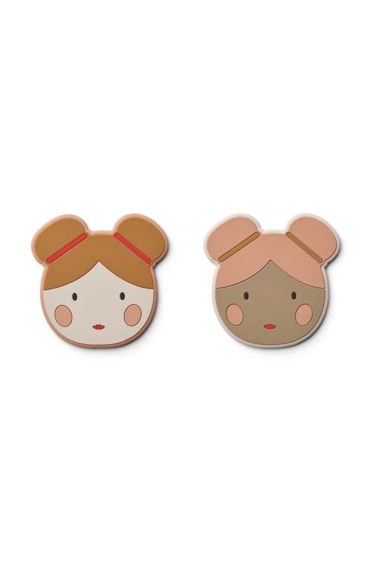 Прорізувачі для немовлят Liewood 2-pack колір рожевий (3278619)