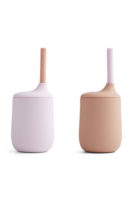 Кухлик для немовлят Liewood 2-pack колір фіолетовий (3276822)