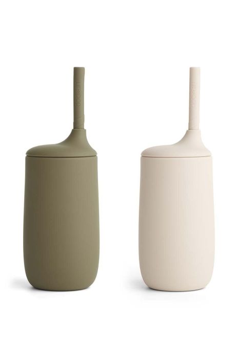 Кухлик для немовлят Liewood 2-pack колір бежевий (3276827)