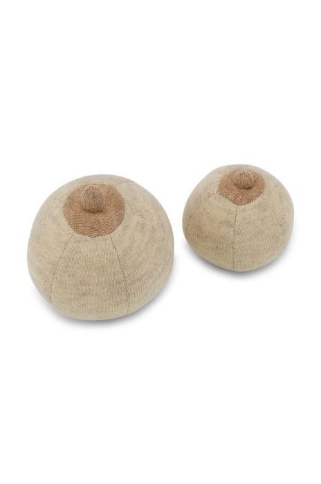 Іграшка для немовлят Konges Sl?jd 2-pack колір бежевий