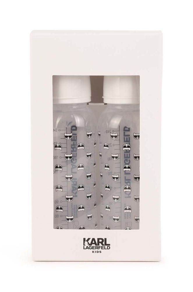 Пляшка Karl Lagerfeld 240 ml 2-pack колір білий