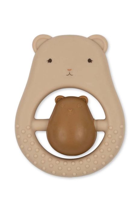 Прорізувач для немовлят Konges Sl?jd колір бежевий (3263017)