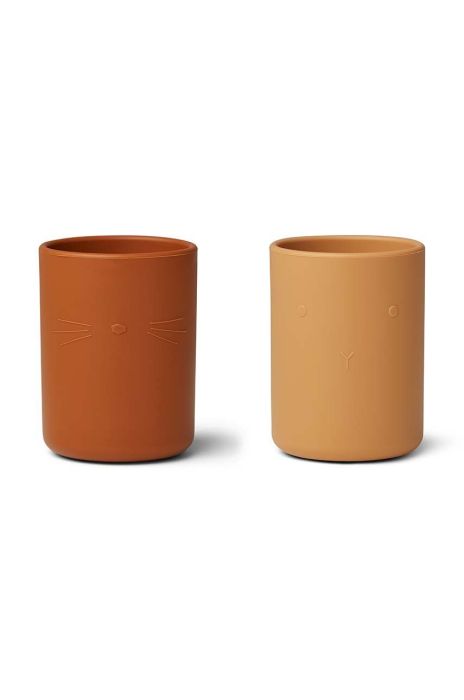 Дитячий кухлик Liewood 2-pack колір жовтий (3276911)