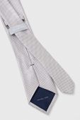 Шовковий галстук Michael Kors колір сірий (3398940)
