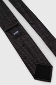 Шовковий галстук BOSS колір чорний (2885002)