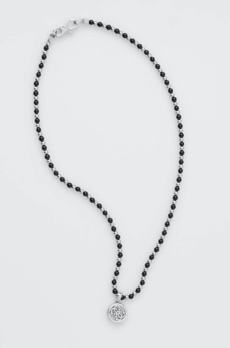 Ланцюжок Guess чоловічий колір срібний (3566551)