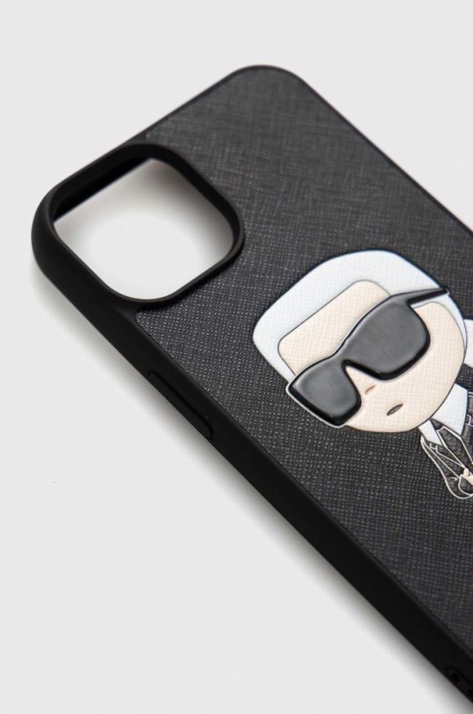 Чохол на телефон Karl Lagerfeld iPhone 14 колір чорний фото 2