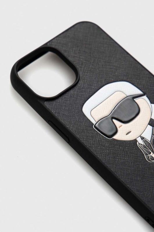 Чохол на телефон Karl Lagerfeld iPhone 14 колір чорний фото 2