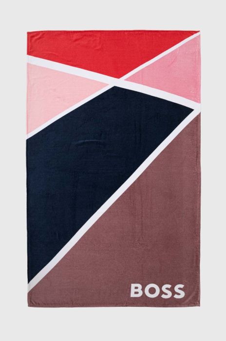Бавовняний рушник BOSS колір червоний (3125342)