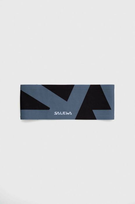 Пов'язка на голову Salewa Pedroc Dry колір бірюзовий Пов'язка на голову Salewa Pedroc Dry колір бірюзовий