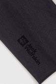 Пов'язка на голову Jack Wolfskin Breez колір сірий Пов'язка на голову Jack Wolfskin Breez колір сірий