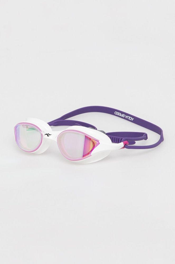 Окуляри для плавання Aqua Speed Vortex Mirror колір фіолетовий