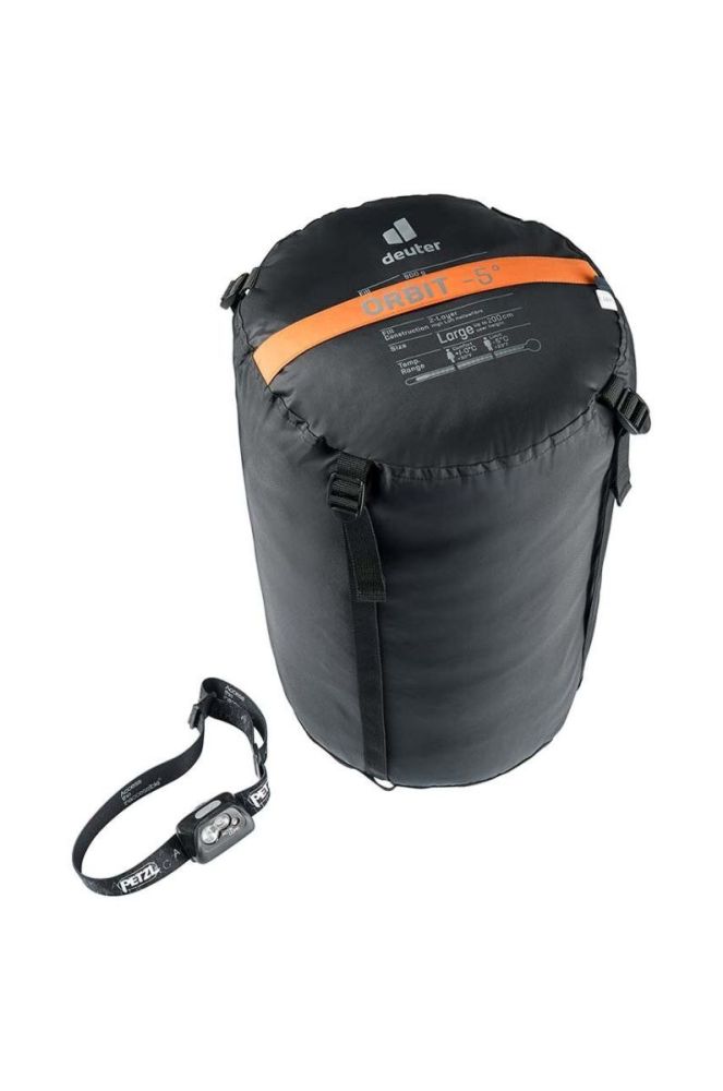 Спальний мішок Deuter Orbit 5° Regular колір помаранчевий фото 6