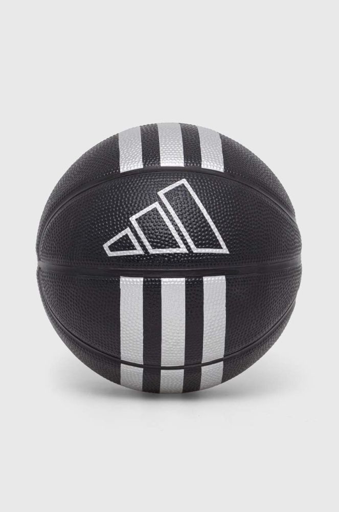 М'яч adidas Performance 3-Stripes Rubber Mini колір чорний