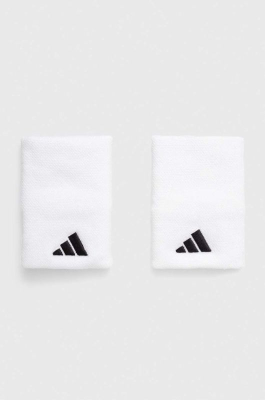 Напульсники adidas Performance 2-pack колір білий (3336213)
