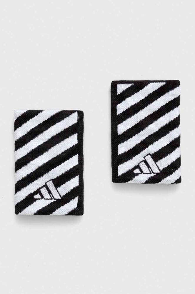 Напульсники adidas Performance 2-pack колір чорний (3373842)