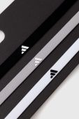 Пов'язки на голову adidas Performance 3-pack колір білий