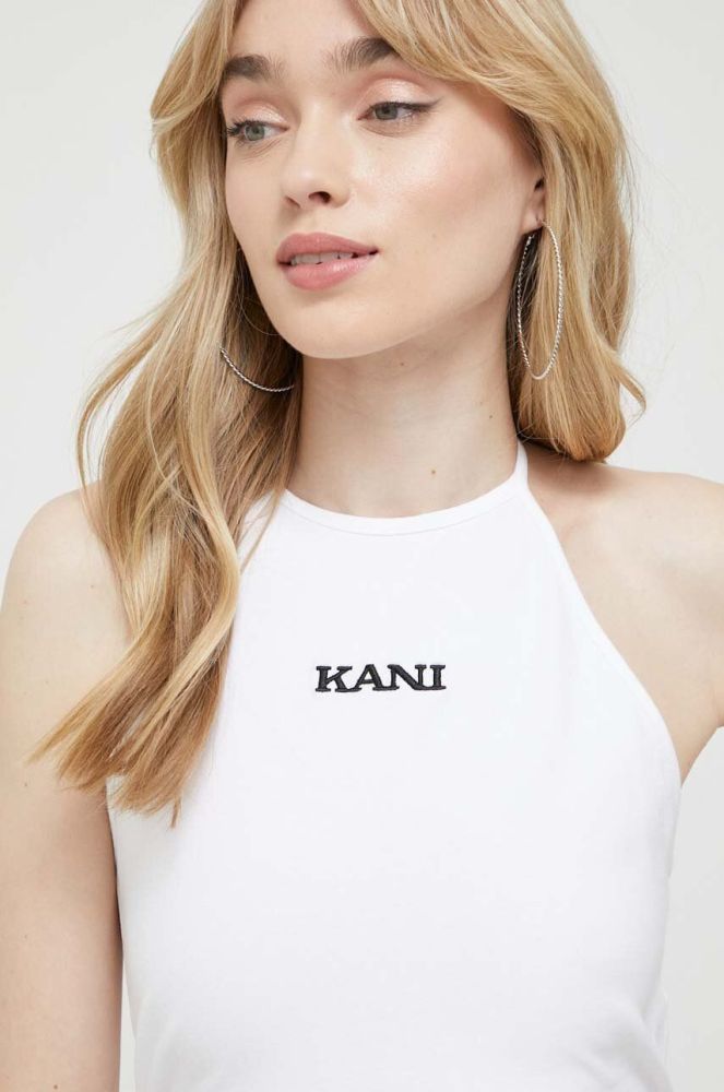 Топ Karl Kani жіночий колір білий (3224229)