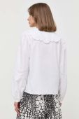 Бавовняна блузка Twinset жіноча колір білий (3220809)