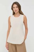 Топ Twinset колір бежевий