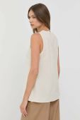 Топ Twinset колір бежевий