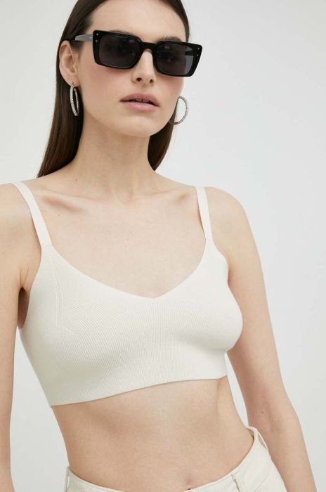 Топ Drykorn жіночий колір бежевий (3072827)