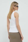 Бавовняний топ Drykorn колір білий