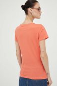 Бавовняна футболка Mustang колір помаранчевий (3299743)